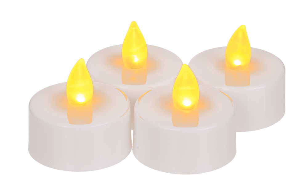 Tealight ,with timer & remote control, 4 cm,