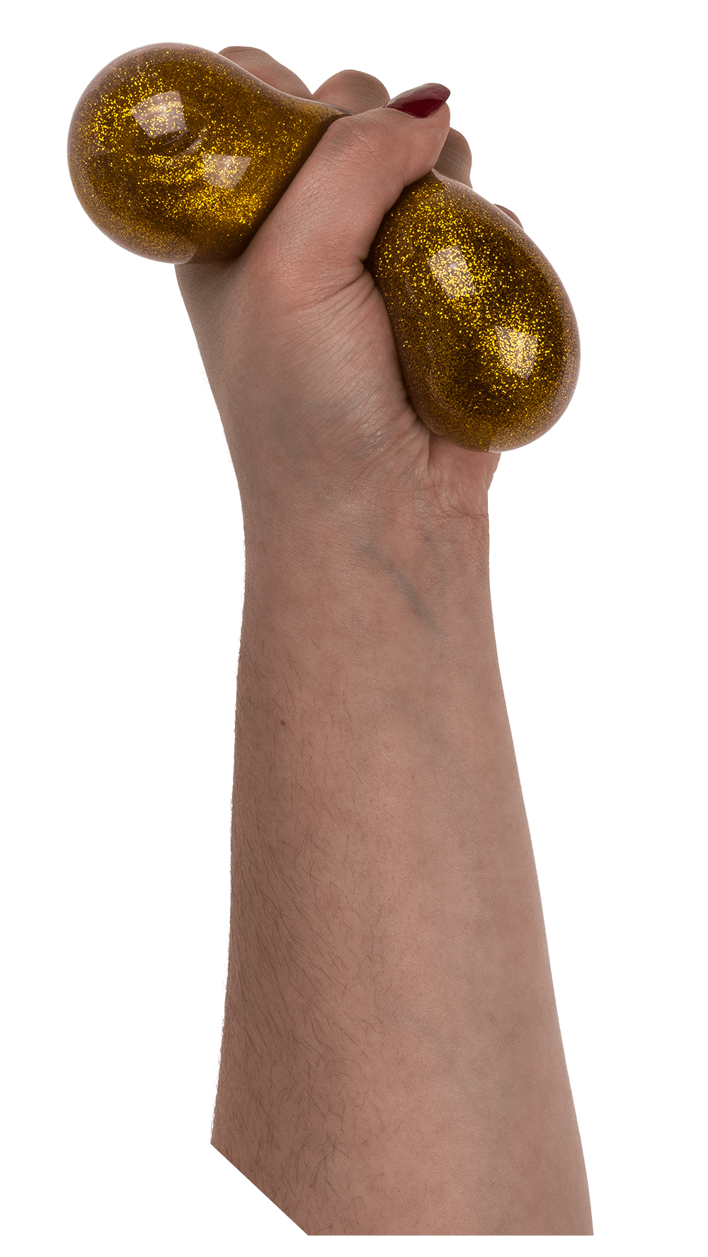 Squeeze glitter water ball,