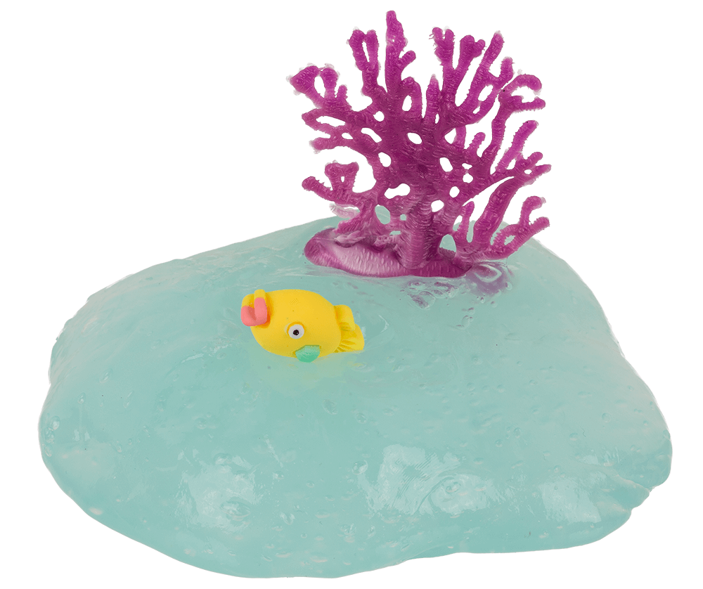 Sea Slime, with Coral and Animal, ca. 150 g,