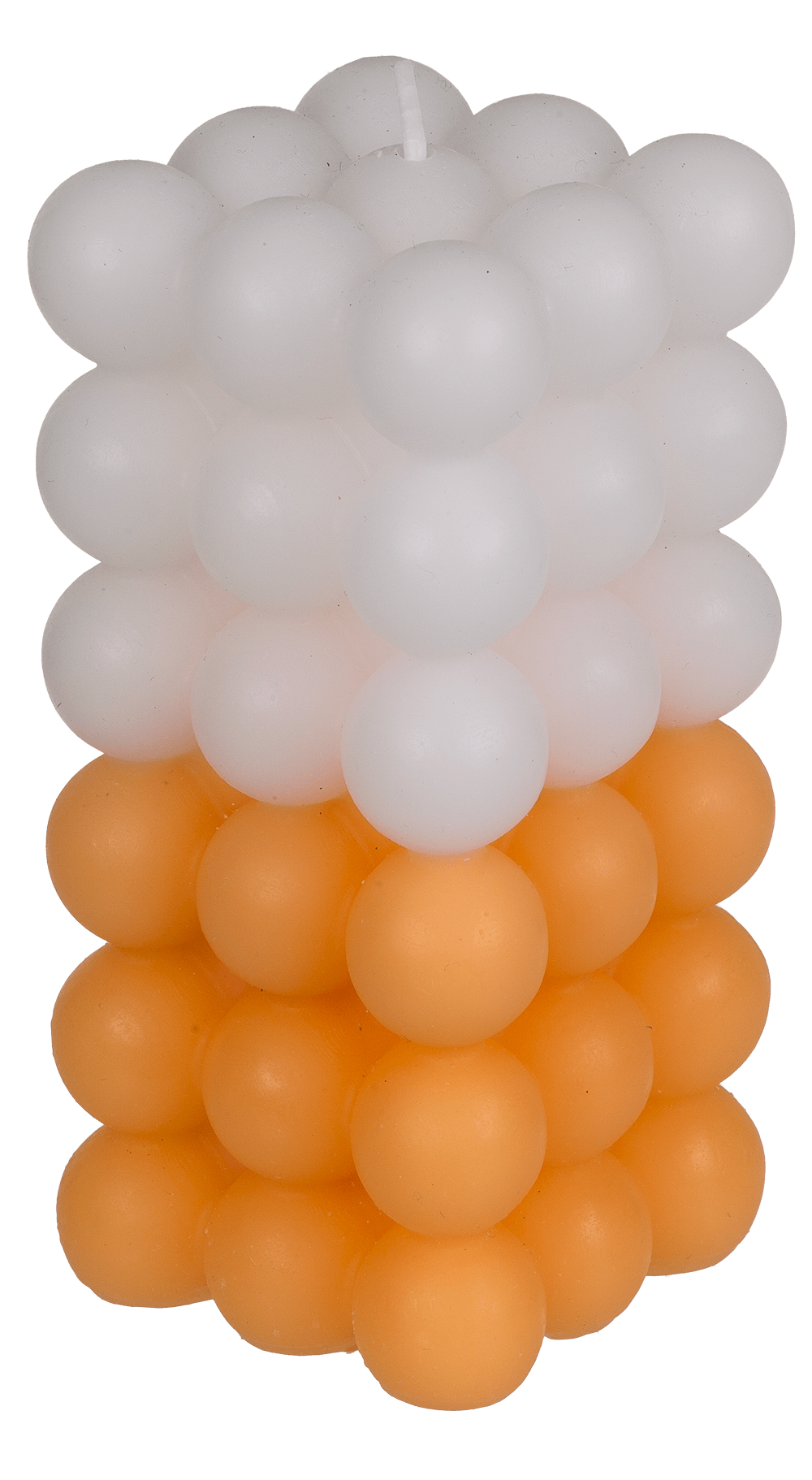 Candle, Colourful Bubble, ca. 6 x 12 cm,