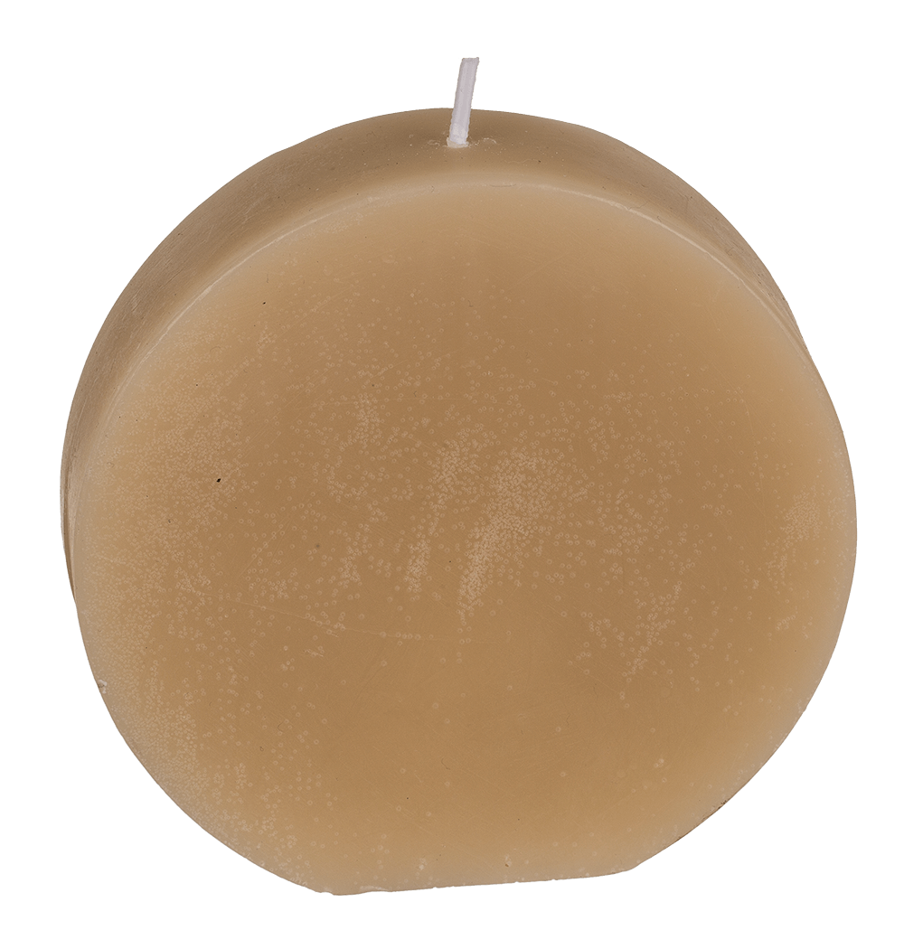 Candle, sun & moon, ca. 10 x 3 cm,