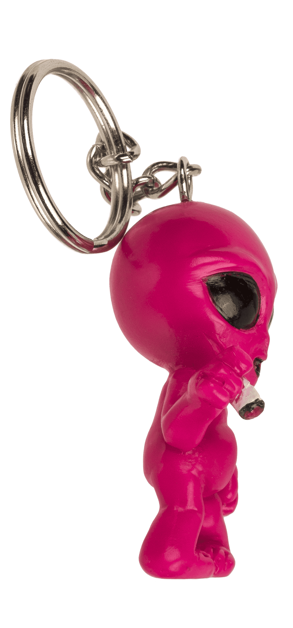 Metal key chain, Alien with Joint,