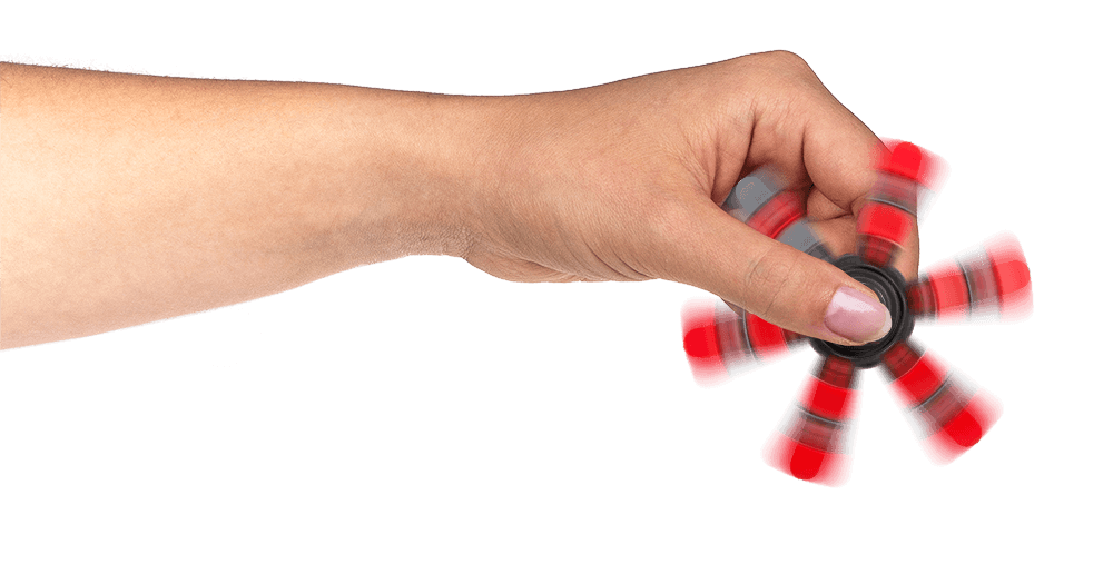 Construct N’ Spin with steel balls,