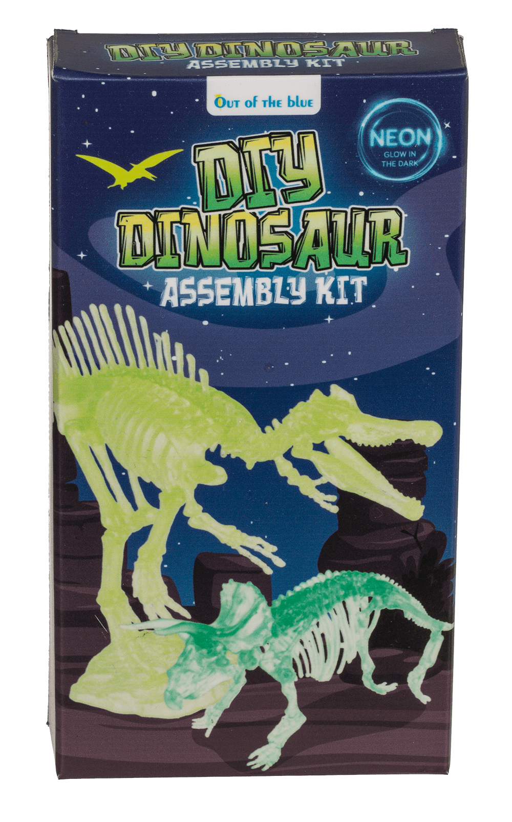 DIY Dinosaur Skeleton Assembly Kit, approx. 10 cm,