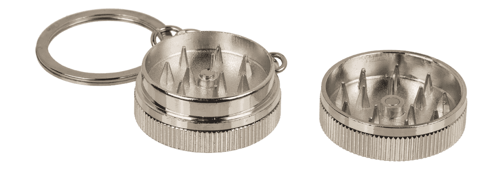 Metal keychain, Cannabis Grinder,