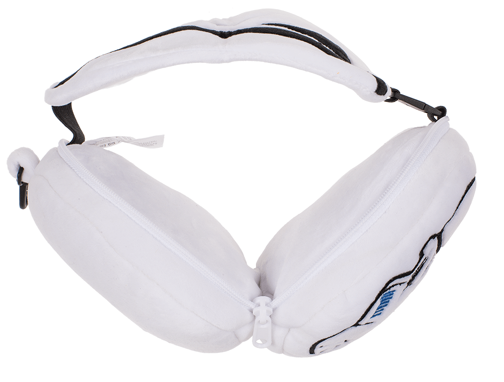 Kids Plush travel pillow with eye mask,