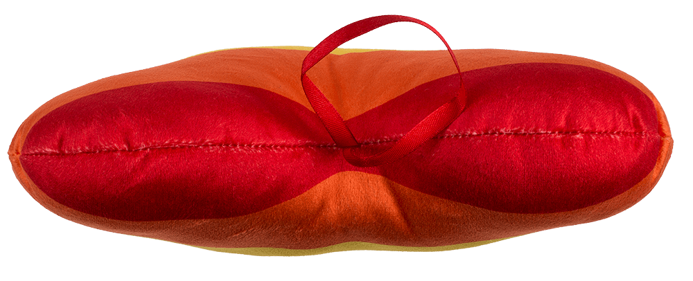 Plush heart in rainbow colours, Pride,