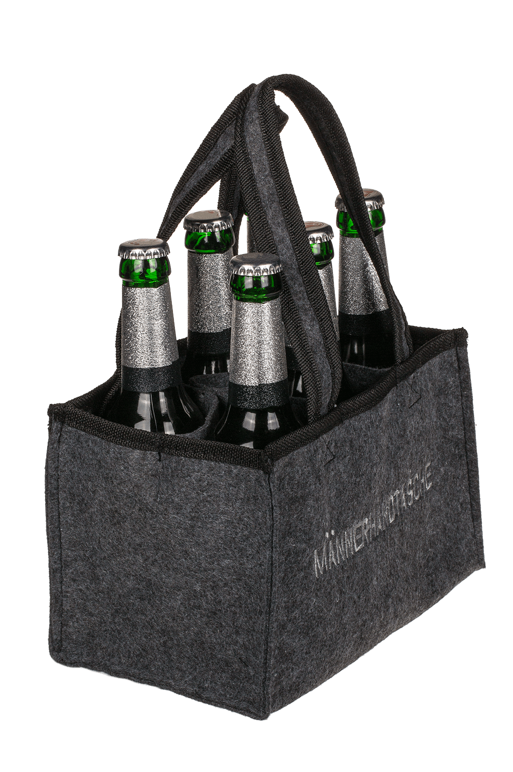 Felt Bottle Bag, Männerhandtasche,