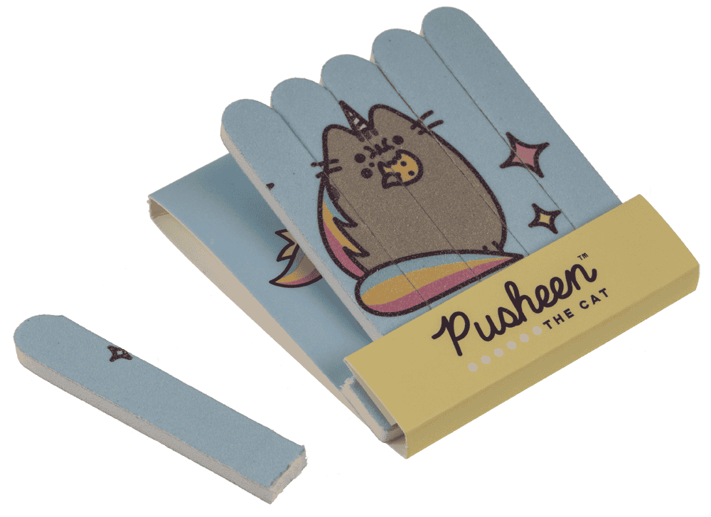 Matchbox nail files, Pusheen,