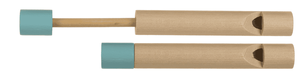 Wooden slide whistle, 12 x 1,5 cm,