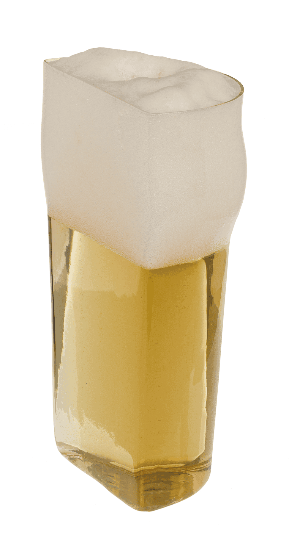 Half beer glass, 365 ml, in gift packaging