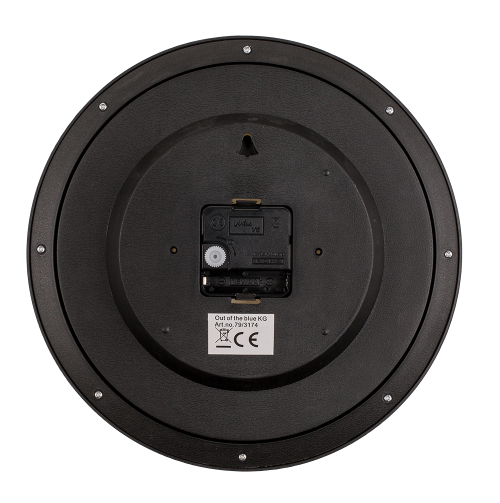 Wall clock, Reverse operation,