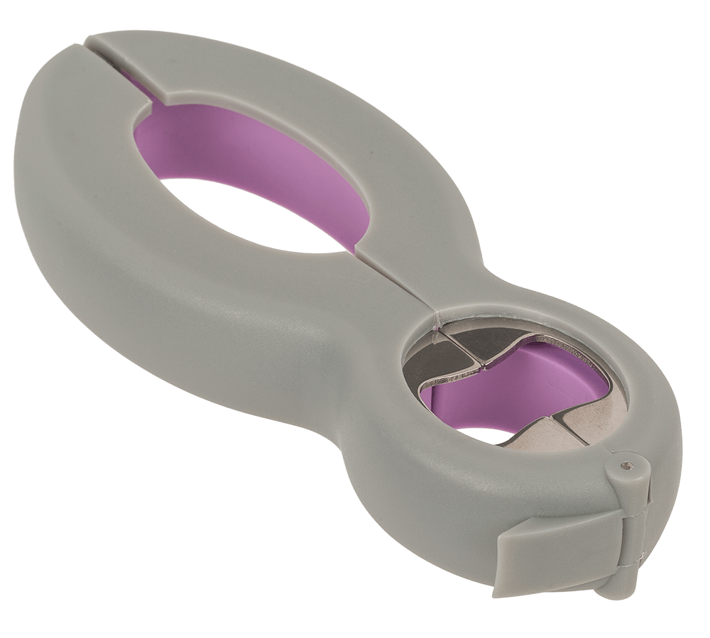 Universal Opener, 6 in 1, grey/pink,