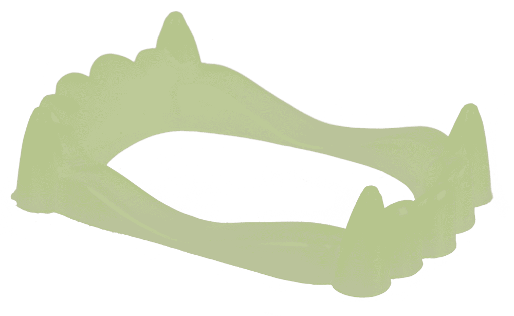 Teeth, Glow in the dark,