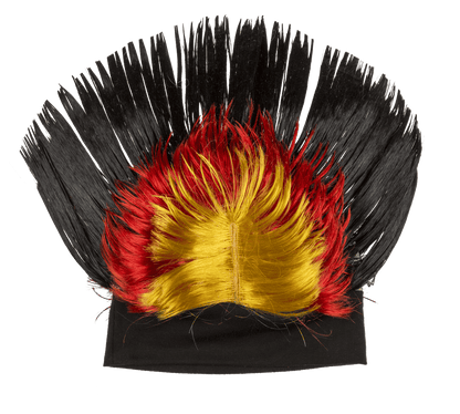 Mohican wig, Germany flag,