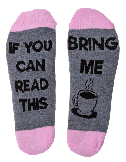 Funny Socks with Text, one size,