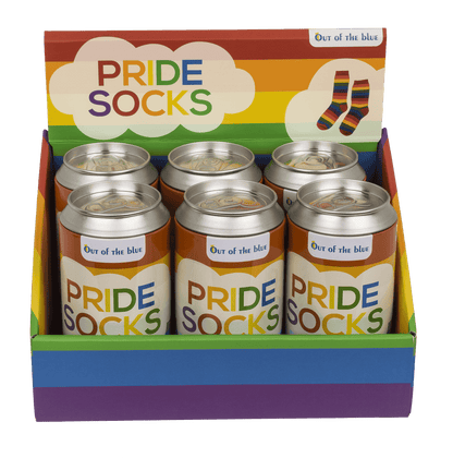 Socks, Rainbow, one size, 80% cotton,