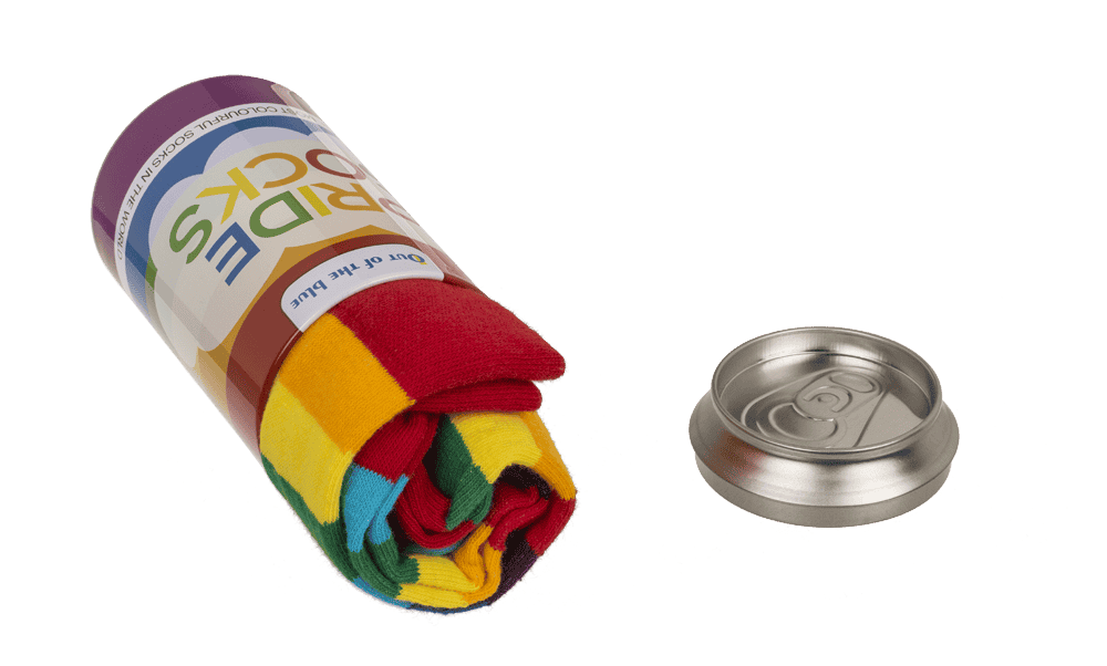 Socks, Rainbow, one size, 80% cotton,