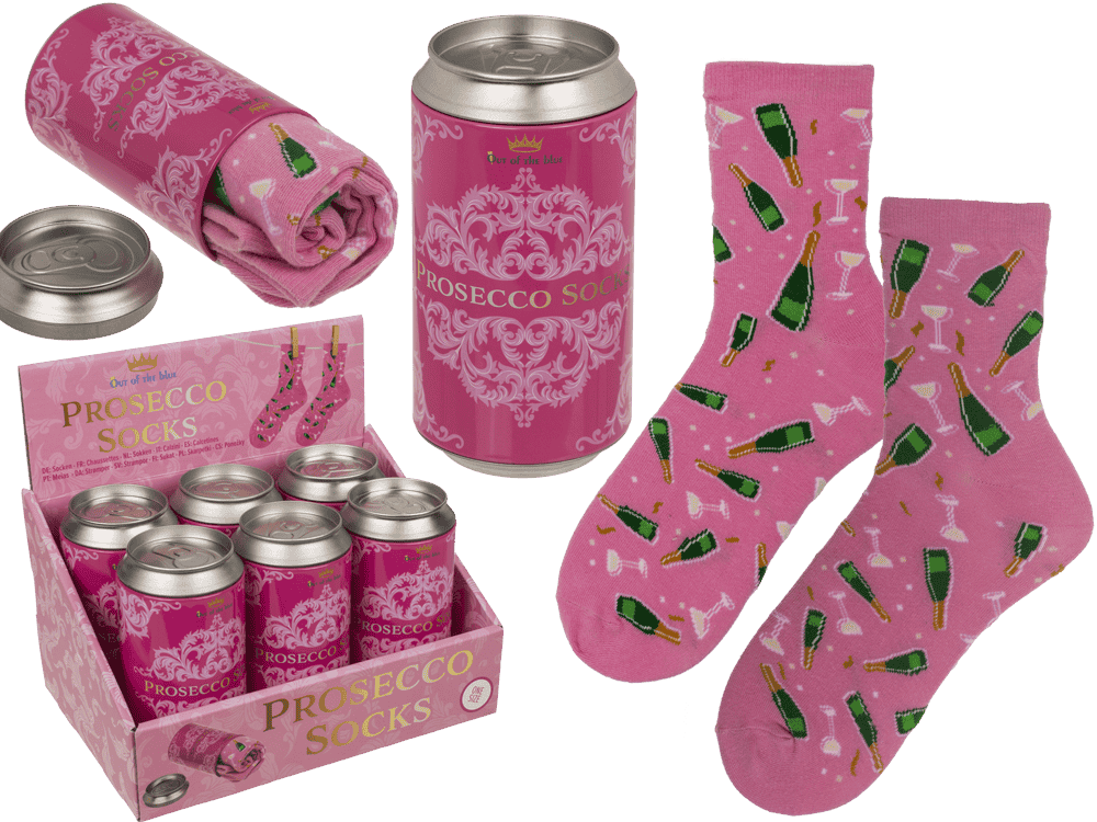 Socks, Prosecco, single size,
