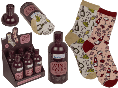 Socks, Wine, one size,