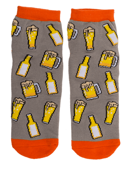 Socks, with ABS sole, Bring Beer, one size,
