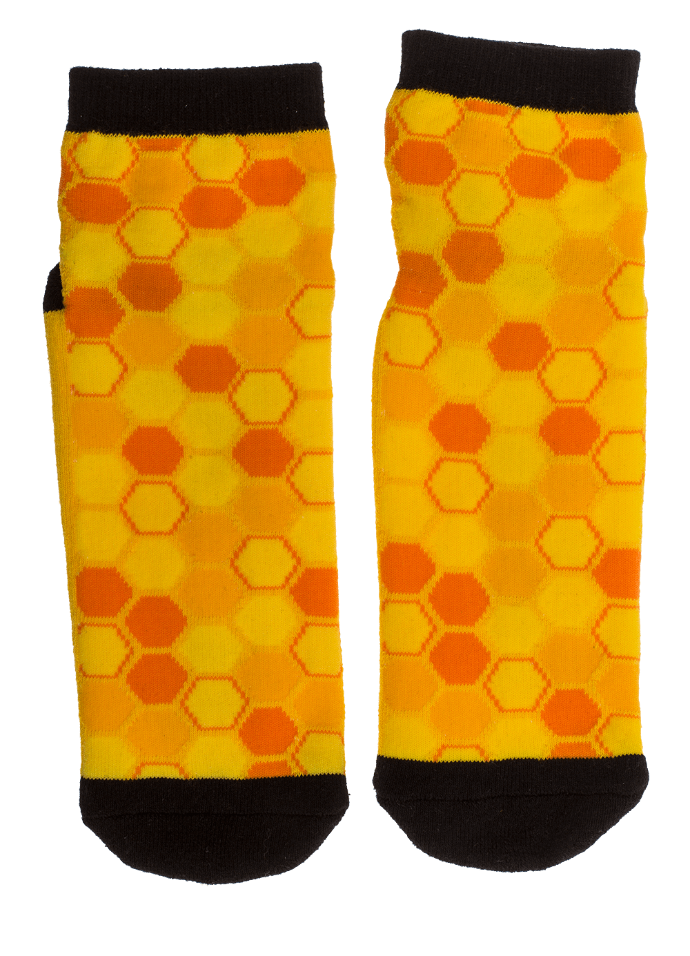 Socks, with ABS sole, Bee Happy, one size,