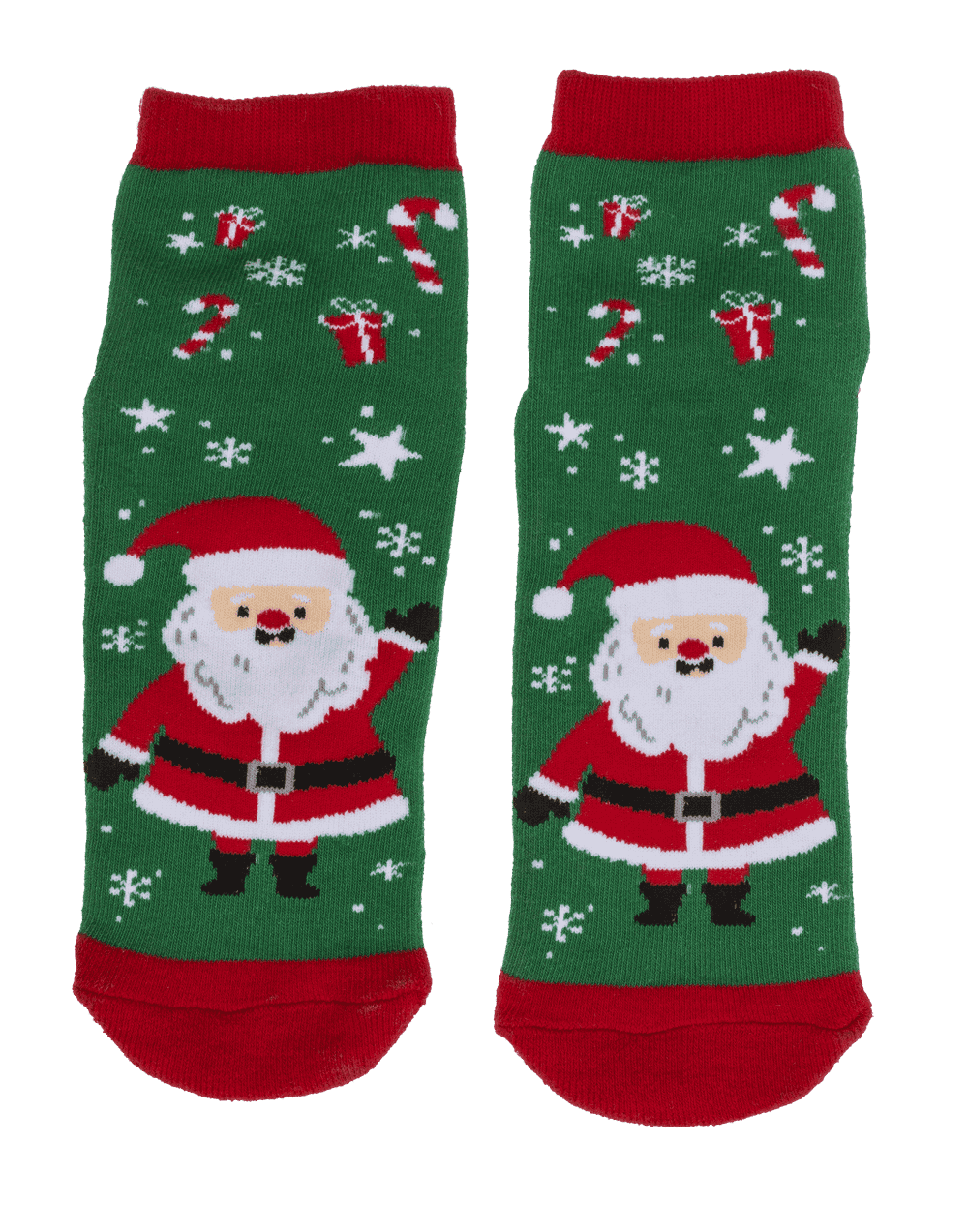 Socks, with ABS sole, Merry XMas, one size,