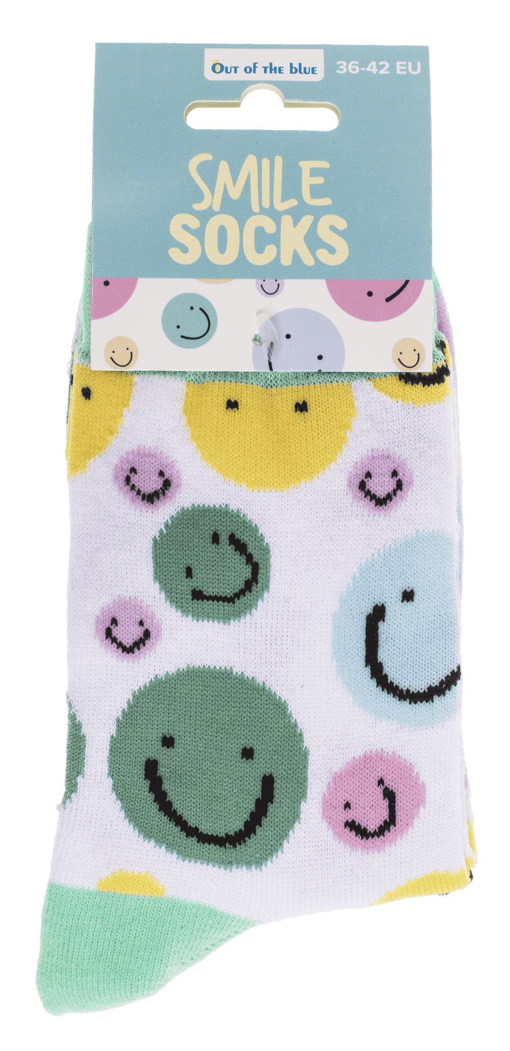 Socks, Smile, size 36-42,