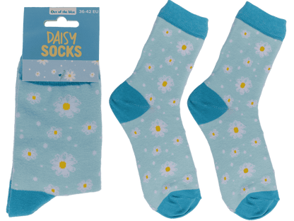 Socks, Daisy Flower, size 36-42,