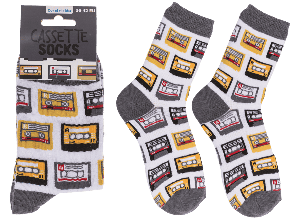 Socks, cassettes, size 36-42,