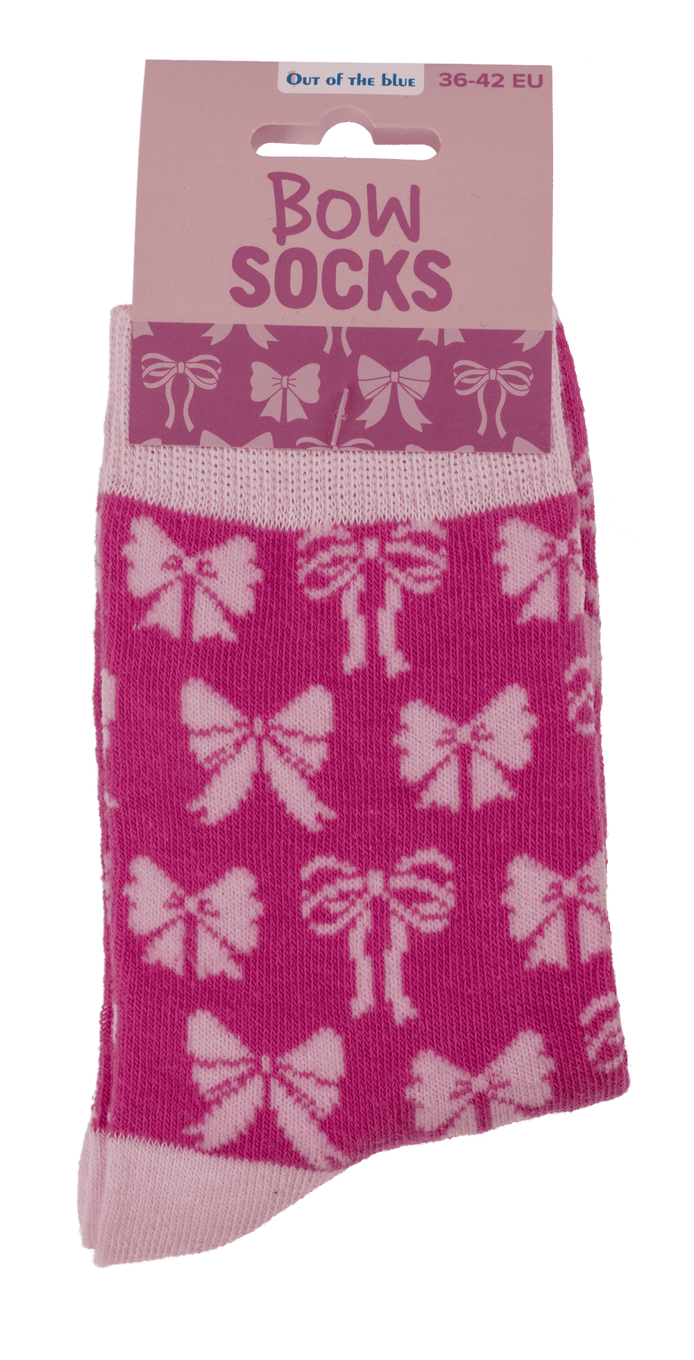 Socks, Bow, size 36-42,