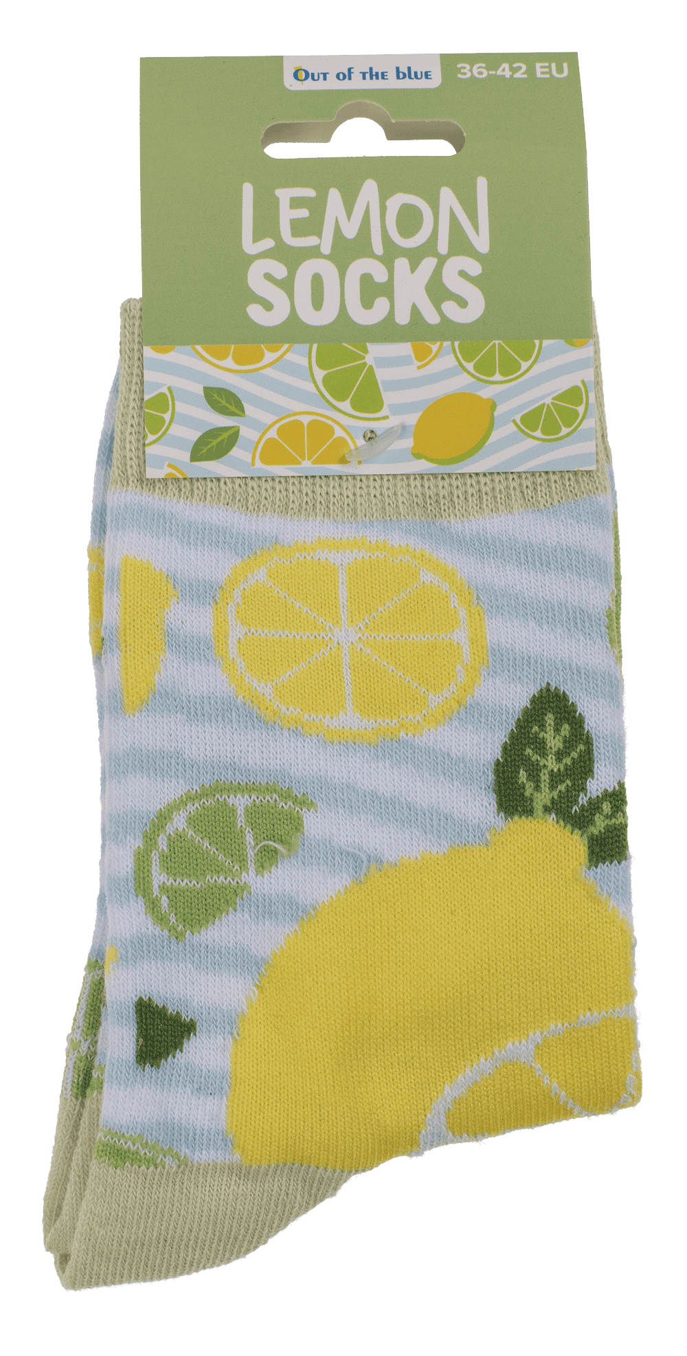 Socks, Lemons & Limes, size 36-42,