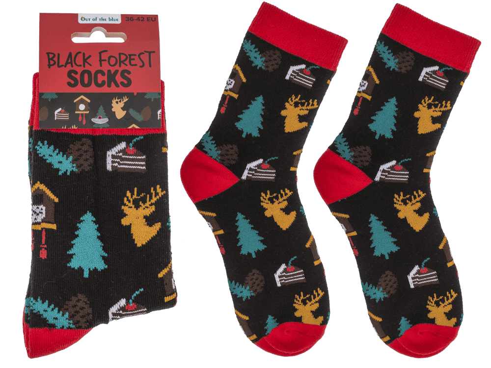 Socks, Black Forest, size 36-42,