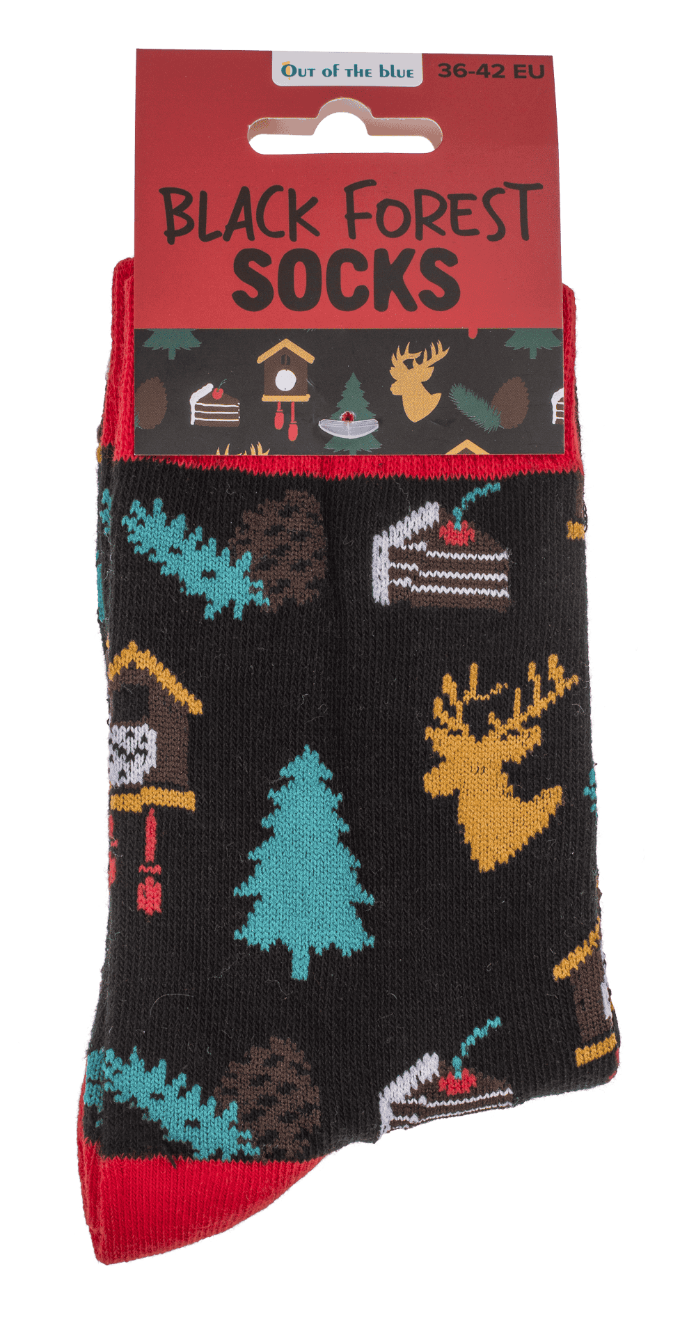 Socks, Black Forest, size 36-42,