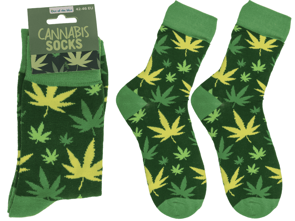 Socks, Cannabis, size 42-46,
