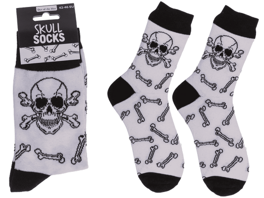 Socks, Skull, size 42-46,