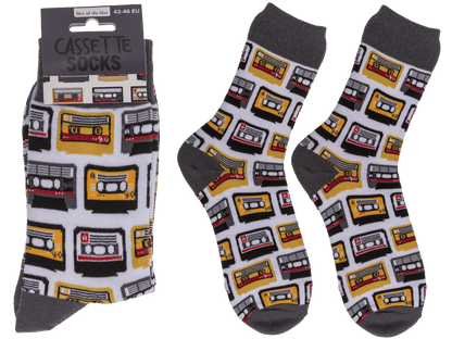 Socks, cassettes, size 42-46,