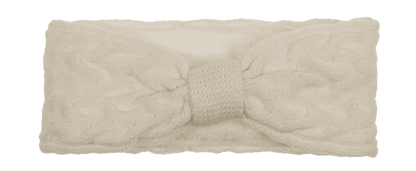 Winter ladies headband, with inner lining,