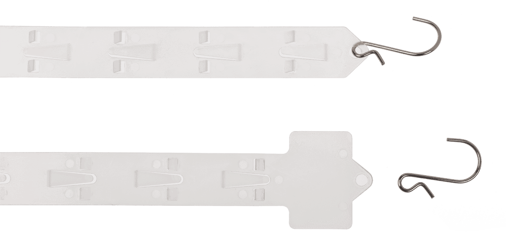 Clip Strip with Headboard, Display,