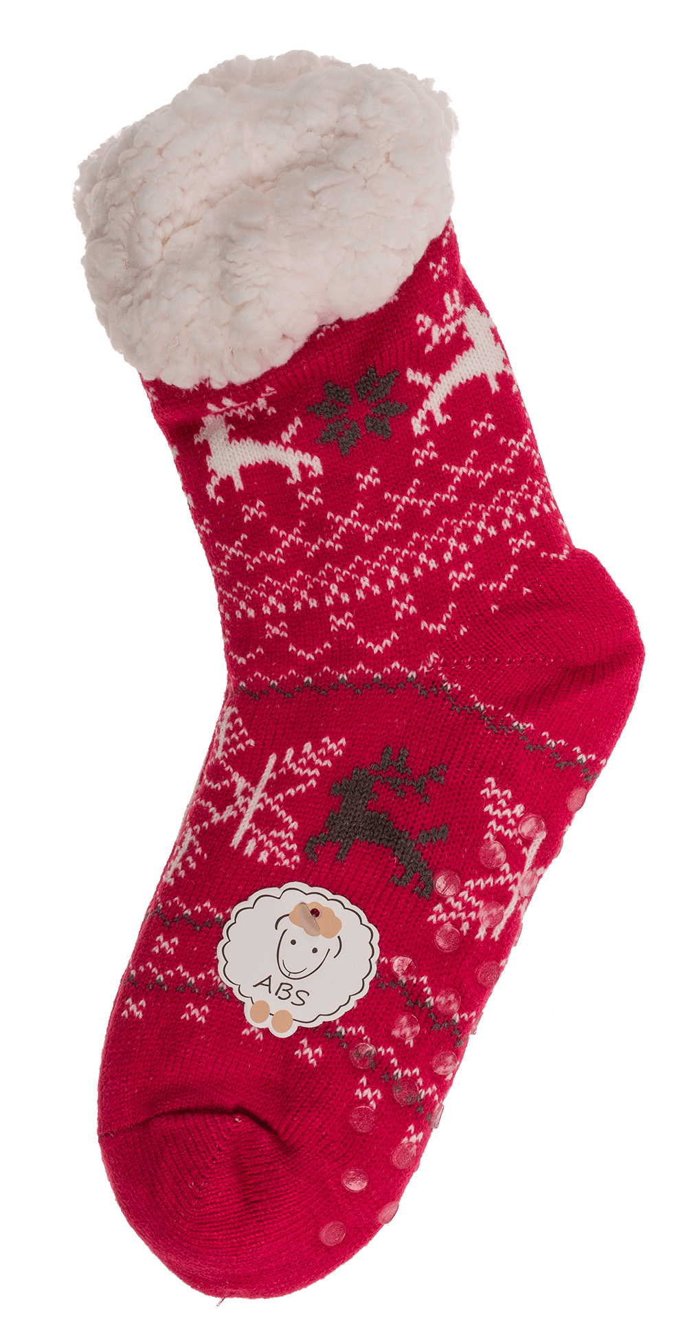 Women comfort socks, Reindeer & Ice Flower,