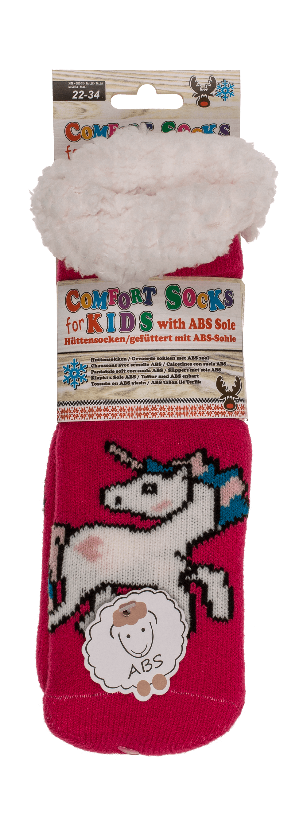 Kids comfort socky, unicorn,