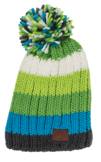 Kids Comfort cap with pompom, Rainbow Colours