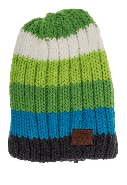 Kids Comfort cap with pompom, Rainbow Colours