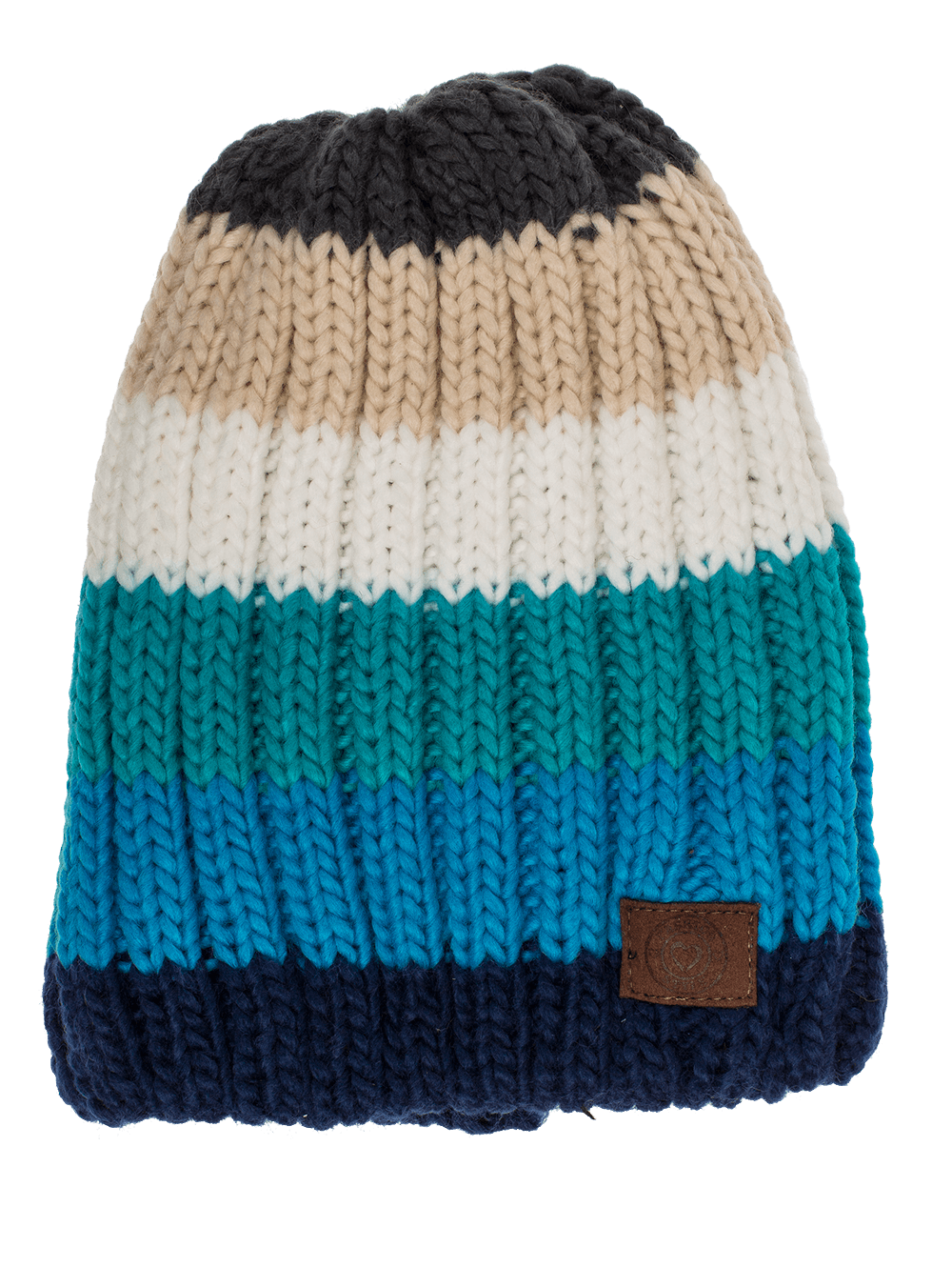 Kids Comfort cap with pompom, Rainbow Colours