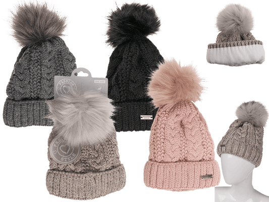 Comfort cap, Cable Stich, ca. 183 g