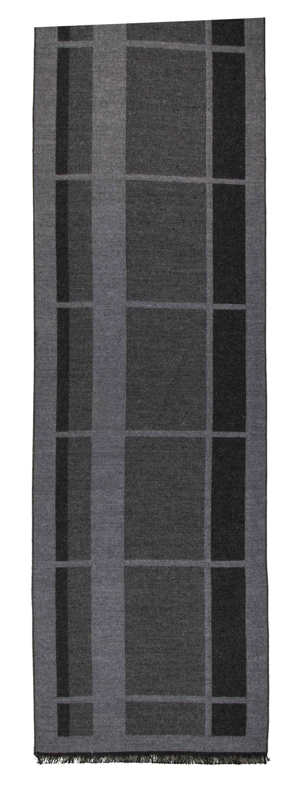 Men's scarf, checkered,