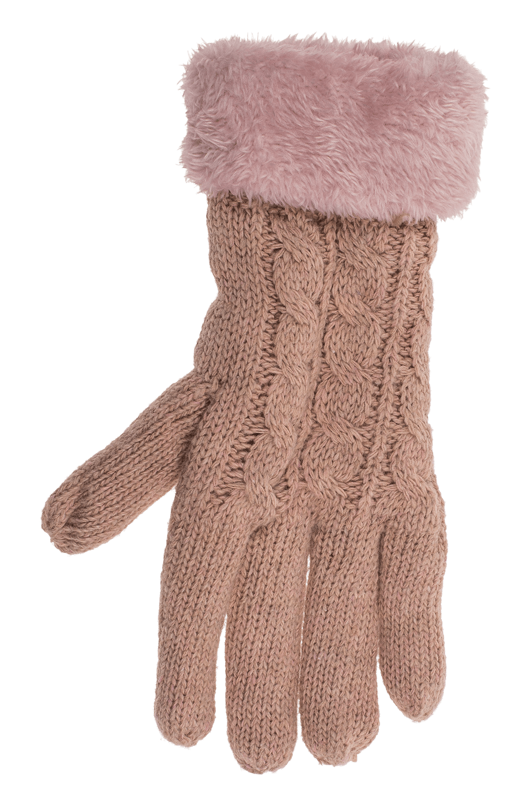 Comfort gloves, Elegant, Cable stitch,