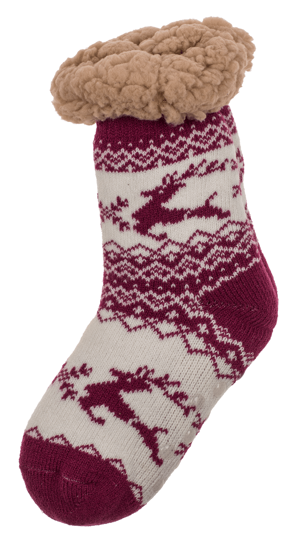 Kids comfort socks, Reindeer, size 22-34,