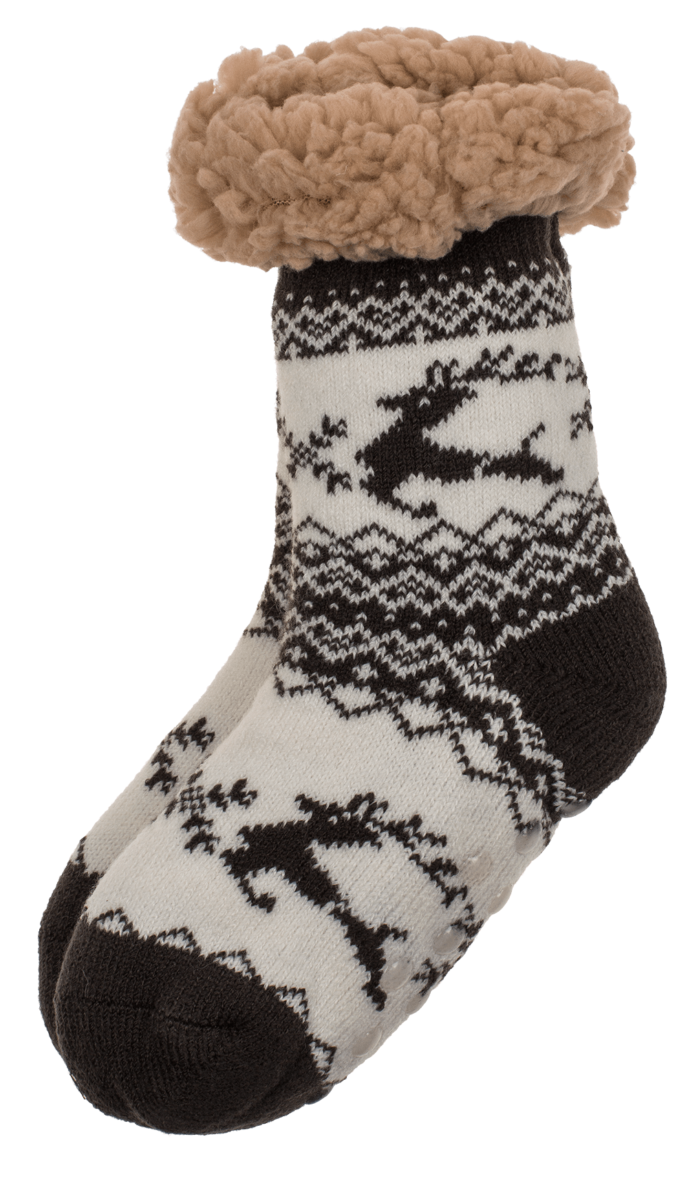 Kids comfort socks, Reindeer, size 22-34,