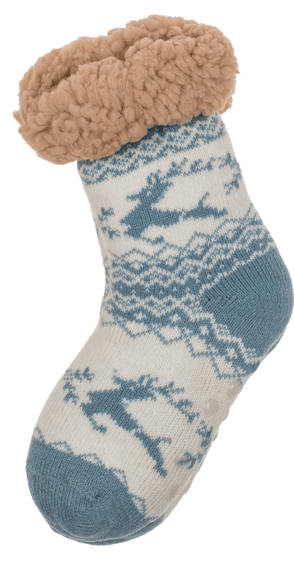 Kids comfort socks, Reindeer, size 22-34,